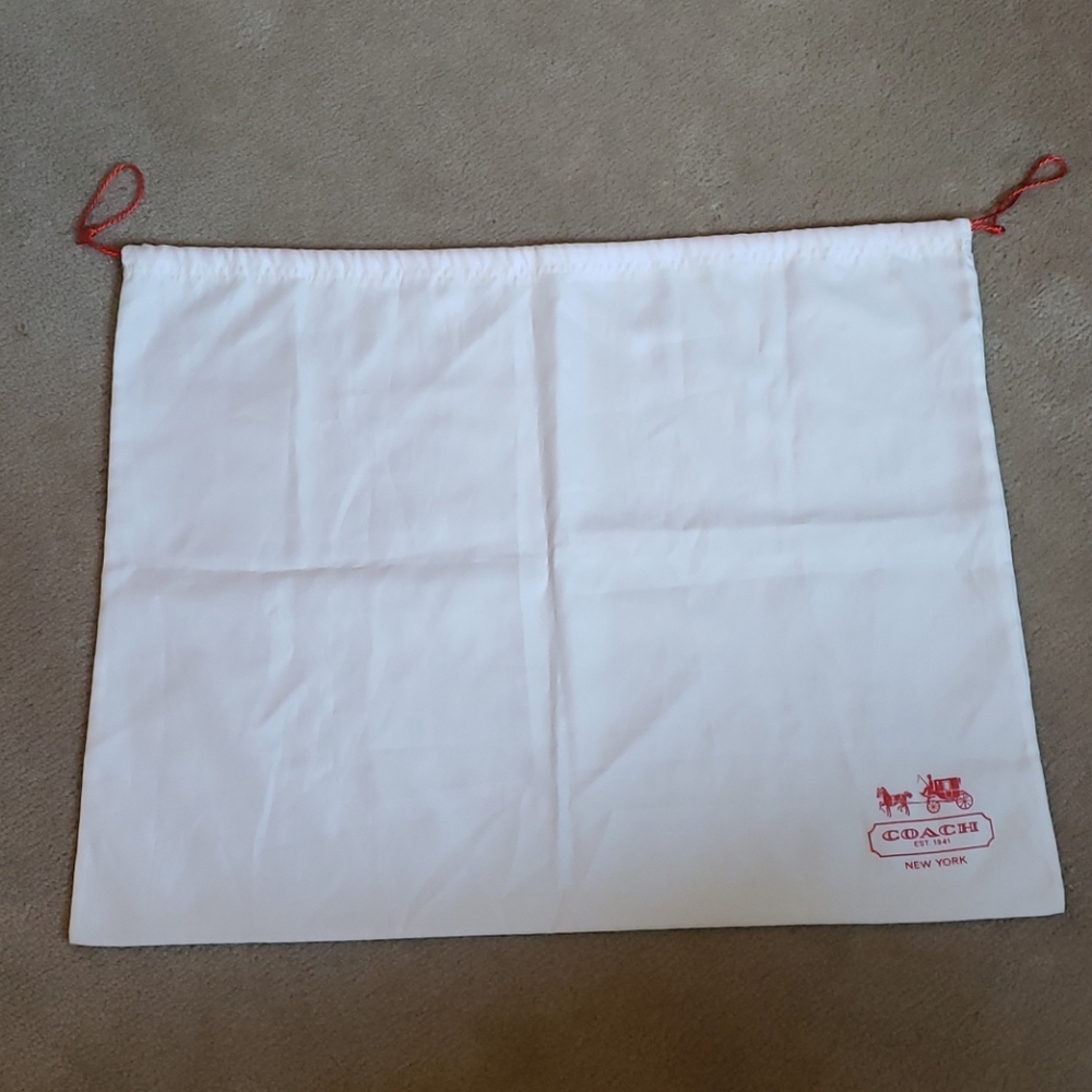 Coach dust bag